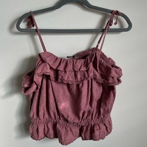 American Eagle Plum Tank Top